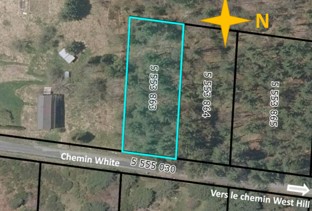 Chemin White, Canton de Potton lot 5 553 863 - McClure Construction