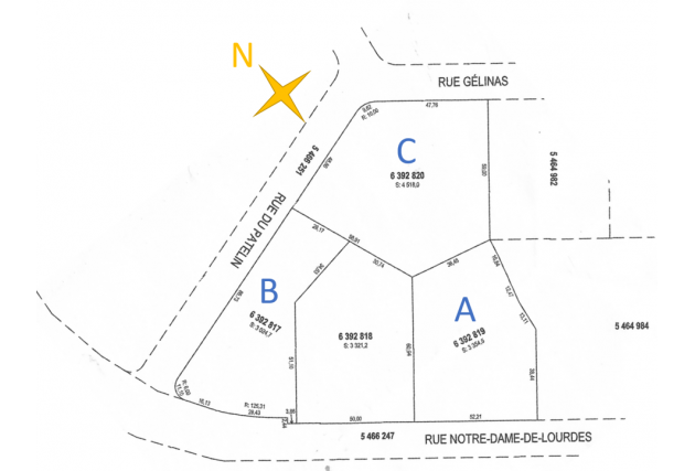 VENDU - St-Edmond - Terrain B - Lot 6 392 817 - McClure Construction