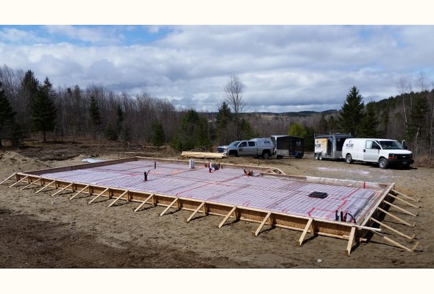 Fondation Dalle sur sol Estrie - McClure Construction