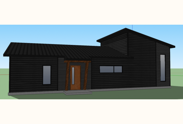 La petite Noire Écoénergétique (maison familiale) - McClure Construction