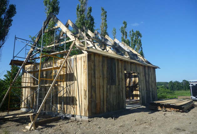 Granges Traditionnelles Estrie Poutre massive - McClure Construction