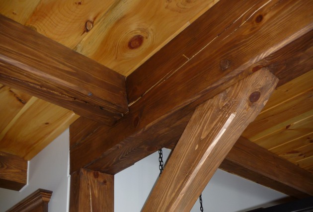 Poutres Massives / Timber Frame - McClure Construction